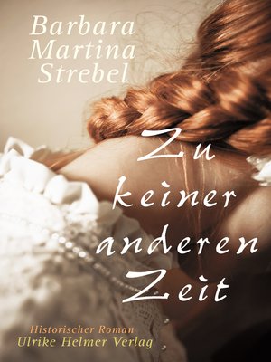 cover image of Zu keiner anderen Zeit